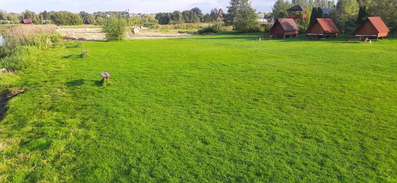 Szalasy Drewniane Nad Rzeka Biebrza Goniądz Exterior foto