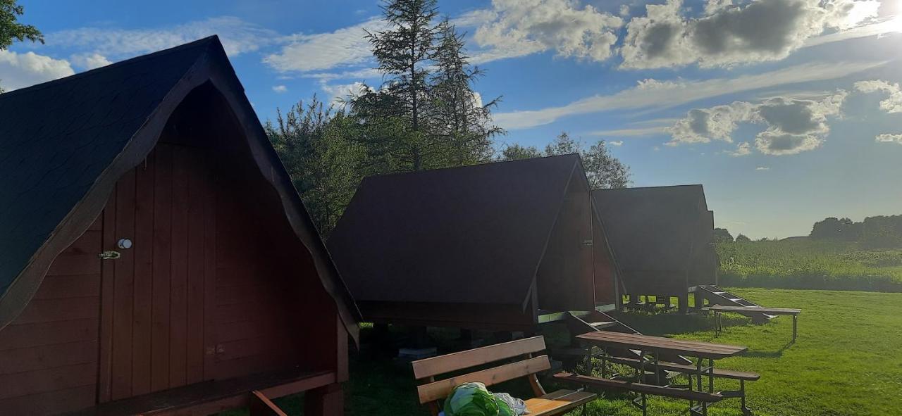 Szalasy Drewniane Nad Rzeka Biebrza Goniądz Exterior foto